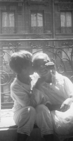 Barbara and Michele in Paris in 1961